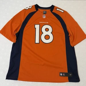 Peyton Manning #18 Denver Broncos Jersey Men’s Nike Adult 2XL On-Field NFL - Picture 1 of 6