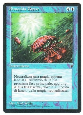 MTG LE Mana Drain Italian Near Mint Collectible Card - Image 1 of 2