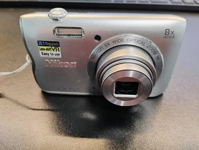 Nikon COOLPIX A300 Digital Camera 20.1MP 8x Zoom with Battery/ FREE Shipping  - Image 1 of 4