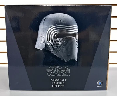 Casco de fibra de vidrio Anovos Star Wars Kylo Ren The Force Awakens NUEVO TFAHELMET002 Foto 1 de 4