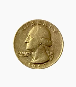 1967 Broadstruck Error 25c - Picture 1 of 2