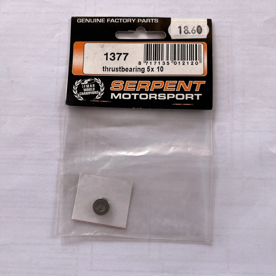 Serpent 1377 Thrustbearing 5x10 - Immagine 1 di 1