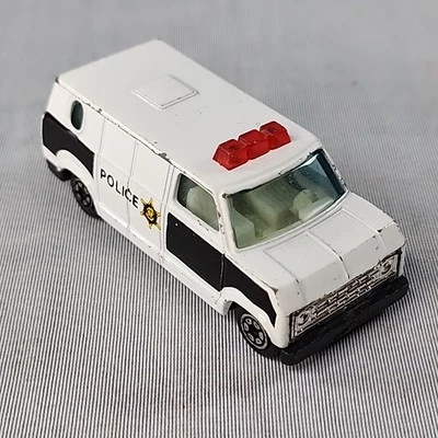 FORD ECONOLINE POLICE VAN - No. 1501 - VINTAGE YATMING 1:64 DIE-CAST - HONG KONG - Image 1 of 4