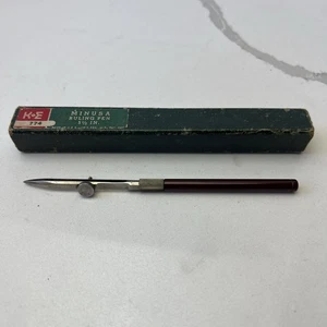 Vintage K&E MINUSA Drawing Pen No 774 5.5" Keuffel and Esser Co Original Box - Picture 1 of 10