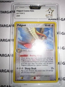 POKEMON (◕‿◕✿) PIDGEOT 2/17 POP 2 2006 COSMO HOLO PCA 9 EN 🌀 SWIRL 🌀 NO PSA - Picture 1 of 4