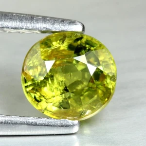 1.03 CT 5x5MM FASCINANTE FUEGO BRILLANTE SIN CALEFACCIÓN GROSULAR MALI GRANATE GEMAS - Imagen 1 de 3