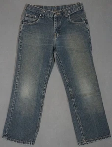 WJ03403 FANTASTISCHE **LEE** GERADES BEIN JEANS JUNGEN JUGENDLICHE Gr.14 HUSKY (msr 28"x26") - Bild 1 von 6