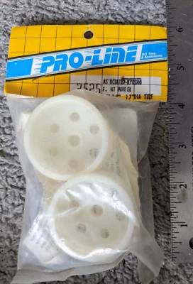 VTG NEW NOS NIP R/C CAR WHEELS SET PRO-LINE 2525 KYOSHO RC10 FRONT 1.5-1.7" - Image 1 of 3