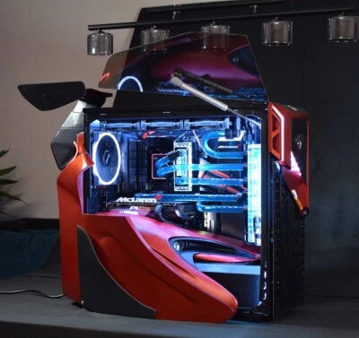 Gamig PC i7-14700K RTX 4060 Ti 2TB 32GB DDR5 mit McLaren Case Mod - Bild 1 von 4