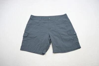 Columbia Omni-Wick Trekking Shorts Athletic Gray Hiking Camping Womens Sz 14 - Image 1 of 4