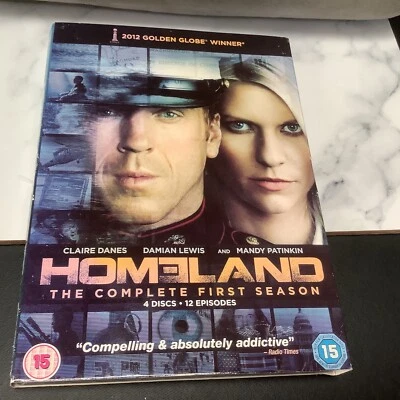 Homeland [DVD] The Complete First Season • 4 x Disc Set • - Image 1 of 2