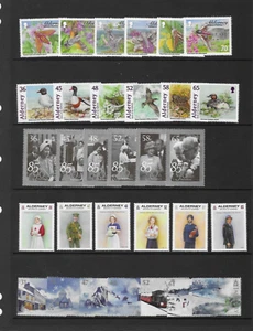 ALDERNEY 2011 COMPLETE YEAR SET COMMEMORATIVES 5 SETS + 2 MINISHEETS MNH - Picture 1 of 2