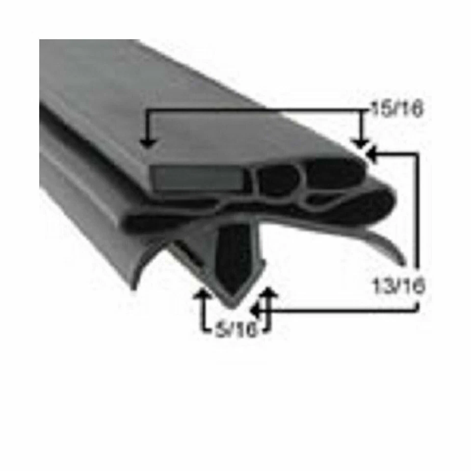 Junta de puerta magnética True Compatible 932587 57-582-0080-4 Foto 1 de 2