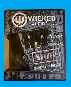 Wicked Audio 2-in-1 Combo Kopfhörer & Ohrhörer Schwarz Naga + Sycron - Bild 1 von 2