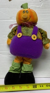 JACKOLANTERN PUMPKIN MAN 10-13 IN STRETCHABLE FIGURE - Picture 1 of 4