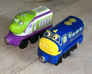 2 Chuggington Railway Train BREWSTER KOKO Locomotive/Engine Thomas Set Magnetic - Picture 1 of 9