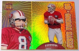 1995 Pacific Crown Collection Football GOLD Prism STEVE YOUNG, 49ers #191 - Bild 1 von 2
