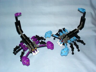 2001 Lego Bionicle Rahi 8548 NUI-JAGA Stinging Scorpions - Complete Set - Image 1 of 4