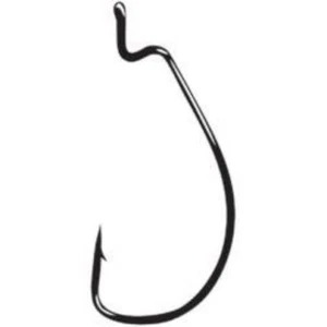 Gancho de gusano Gamakatsu EWG Offset Shank 5/0 (paquete de 5 negros) - Imagen 1 de 1