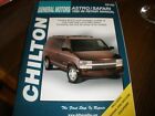 Manuels de réparation d'entretien automobile total : Chevrolet Astro et Safari, 1985-96 par Chilton Au