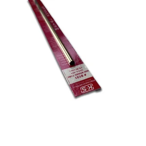 Tubo redondo de latón K&S Metals 8131: 1/4 OD x 0,014 pared x 12 largo (1 pieza) - Imagen 1 de 2