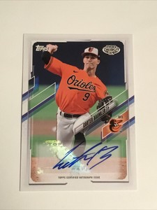2021 Topps Pro Debut Auto Carter Baumler #PD-74 GCL Orioles Auto Rc