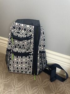 Brand New Thirty One Perfect Pendant Sling Bag Backpack Navy White Retired