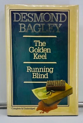 Desmond Bagley -The Golden Keel; Running Blind, Near Fine, 1983 UK, Chancellor - Image 1 of 4
