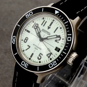 Vostok Amphibia Full Lume dial Russian Auto Dive Watch, New, Boxed, UK Seller - Picture 1 of 8