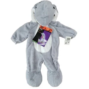 Totally Ghoul Shark Infant Full Suit Costume Size 0-6 Months Halloween Hood BNWT - Picture 1 of 7