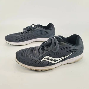 Saucony Womens Athletic Shoes Gray Low Top Lace Up Mesh 8.5M - Picture 1 of 9