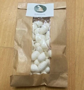 Seidenkokon Natürlicher Seidenball Hautpflege Peeling Gesicht Natural Silk Bal - Picture 1 of 1