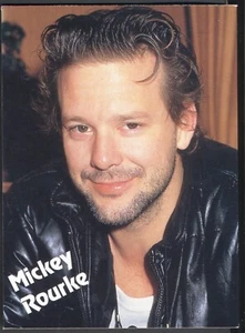 Modern Postcard: Actor MICKEY ROURKE. Free UK p&p - Picture 1 of 1