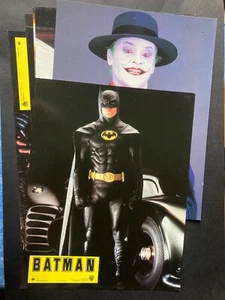 Batman 1989 T. Burton - 6 photographies / affichettes d'exploitation Cinema - Picture 1 of 7