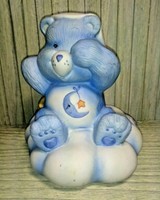 Vintage Care Bears 1983 Bedtime Bear  Porcelain Nursery Baby Figurine