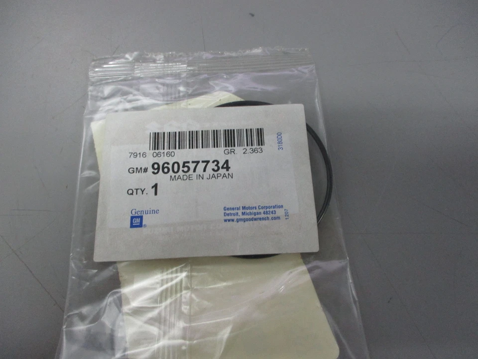Junta tórica carcasa distribuidor GM 1994-1995 Pontiac Sunrunner 96057734 Foto 1 de 1