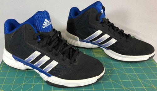 Sneakers Adidas Shake Em 2 2013 blu nere basket atletiche medie taglia 9
