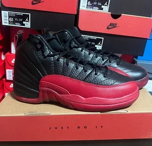 Air Jordan 12 Retro Flu Game 53265-002 GS Size 7Y - Picture 1 of 5