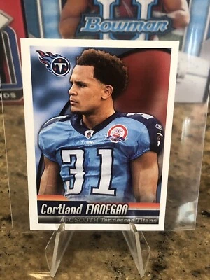 2010 Panini Sticker Football Tennessee Titans Cortland Finnegan #210 - Image 1 of 4
