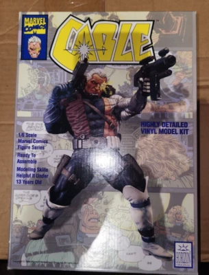 Horizon Cable Vinyl Model Kit Marvel Comics Complete unbuilt Deadpool X-Men 1994 - Image 1 of 4