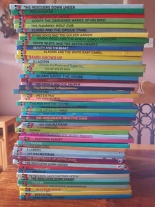 Disney Wonderful World of Reading Books︱VINTAGE︱Shiny Hardback︱RARE - Picture 1 of 75