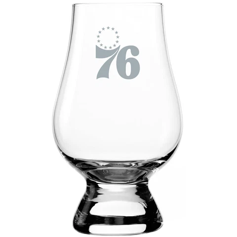 Philadelphia 76ers 6oz. Glencairn Whiskey Glass Cover