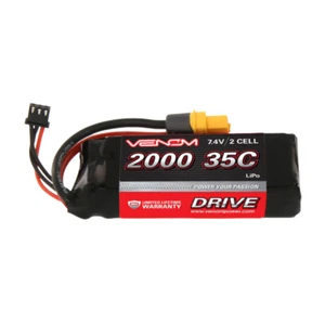 Venom 2000mah 35C 2S 7.4V LiPo Battery XT60 15107 - Imagen 1 de 1