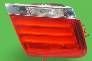 09-12 BMW 750i 750Li F01 F02 Rear Left Driver Side INNER Taillight Tail Ligh - Picture 1 of 21