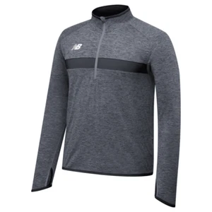 New Balance Dry Athletics halber Reißverschluss Oberteil Langarm Herren S M L XL XXL neu mit Etikett $ 65 - Bild 1 von 2