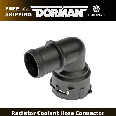 Conector de mangueira de líquido de arrefecimento do radiador Seat Leon Dorman 2002-2012 superior 2003 2004 - Imagem 1 de 4