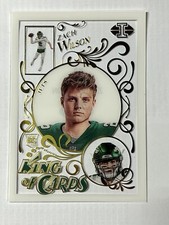 2021 Illusions Zach Wilson King of Cards RC New York Jets