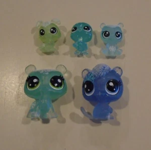 Littlest Pet Shop LPS Teensies Micro Pets Lot 15 ~  Assorted Size Translucent - Picture 1 of 2