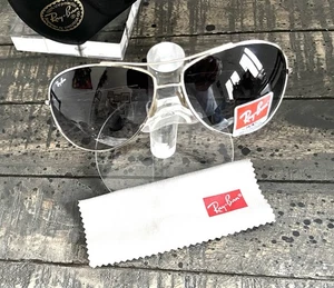 Ray Ban RB 3293 003 8G 63 13 3N Pilotenbrille Silber Neu mit Etui - Bild 1 von 10