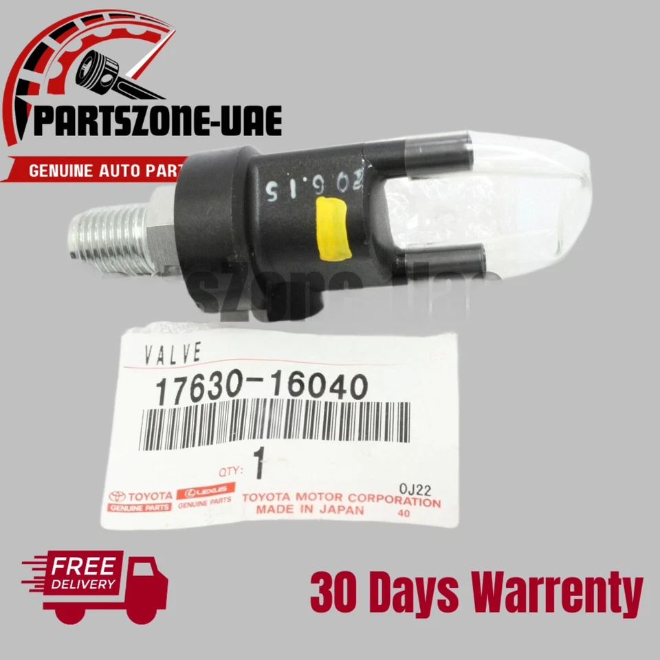 17630-16040 Lexus LX470 GS400 Celica Tundra UZS160 UCK35 Válvula de control de aire OEM Foto 1 de 2
